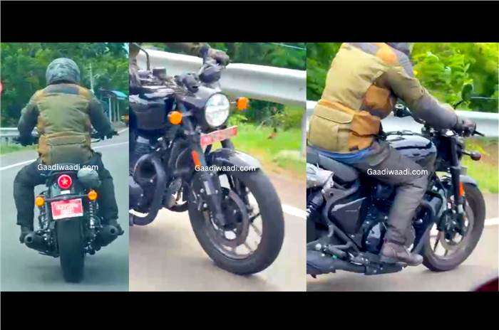 Royal Enfield Shotgun 650 spied; appears launch ready